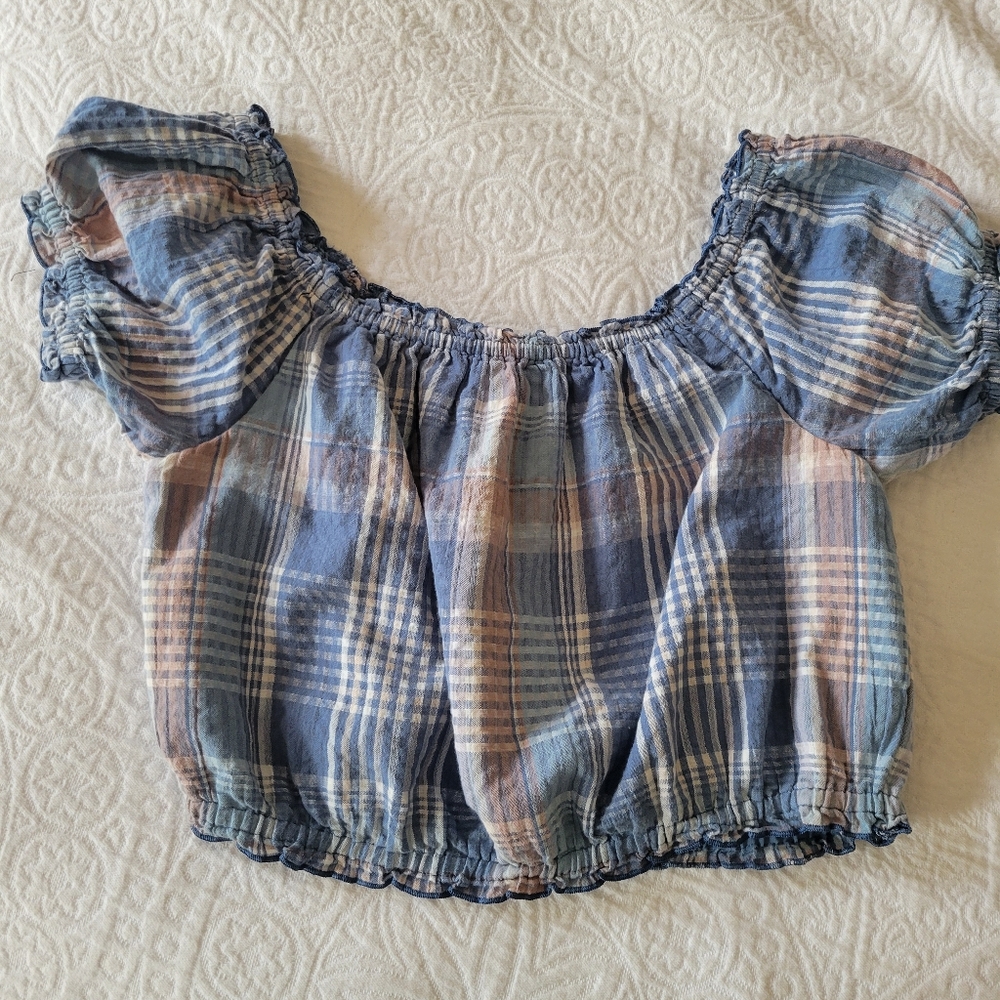 Plaid Top